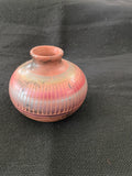 Authentic Navajo Horsehair Pottery; 4" tall x 11" diameter; NP4-5