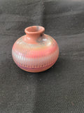 Authentic Navajo Horsehair Pottery; 4" tall x 11" diameter; NP4-5