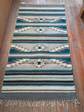 Zapotec Handwoven Wool Rug; 30"x60"; Z17-2