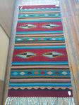 Zapotec Handwoven Wool Rug; 30"x60"; ZAP9-3-13