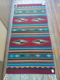 Zapotec Handwoven Wool Rug; 30"x60"; ZAP9-3-13