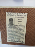 Navajo Sand Painting by Nephi Benally; 7"x7"; Sp911-4