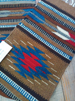 Zapotec Handwoven Wool Table Runner; 10"x40"; ZP99-8