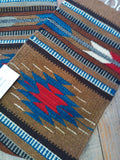 Zapotec Handwoven Wool Table Runner; 10"x40"; ZP99-8