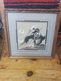 Navajo Sand Painting by Michael Watchman; 13"x13"; SP-9-6-B
