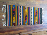 Zapotec Handwoven Wool Rug; 22"x44"; Z4-3