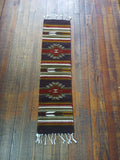 Zapotec Handwoven Wool Runner; 10"x40"; ZP13-6