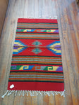 Zapotec Handwoven Wool Rug; 22"x44"; ZP4-8