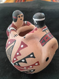 Authentic Jemez Pueblo Vase; JP4-3