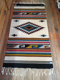Zapotec Handwoven Wool Rug; 30"x60"; ZP2-17