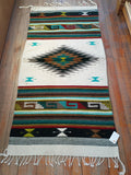 Zapotec Handwoven Wool Rug; 30"x60"; ZP28-6
