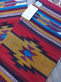 Zapotec Handwoven Wool Table Runner; 10"x40"; ZP99-6