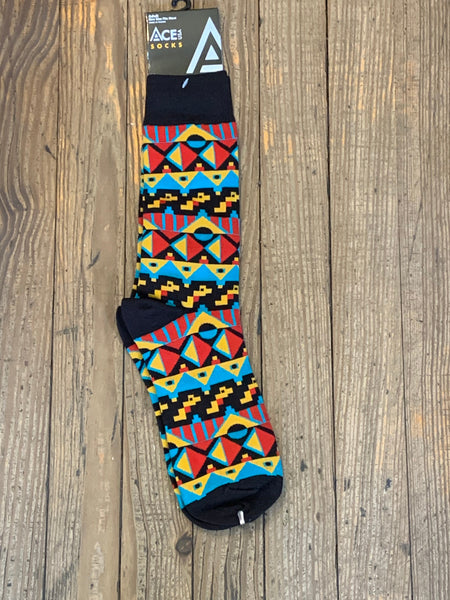 Sunset Mesa Socks; SK629; sz 9-11