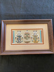 Authentic Navajo Sand Painting; SP30-D1; 6”L x 9.5”W; Glen Nez