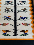 Handwoven Tree of Life Rug; 30” x 60”