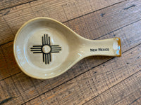 New Mexico Souvenir Spoon Rest; Zia; 58438