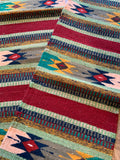 Zapotec Handwoven Wool Runner; 10” x 80” ZP-62