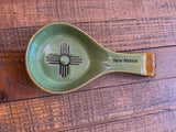 New Mexico Souvenir Spoon Rest; Zia; 58438