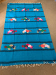 Turtle Blanket; 55"x80"; Turquoise