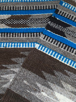 Zapotec Handwoven Wool Runner; 10”x40”; J21-1A