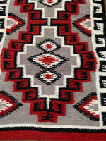 Navajo Inspired Handwoven Wool Rug; 2118