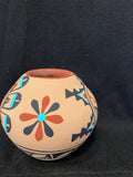 Authentic Jemez Pueblo Pottery; JP31-A8; 3.75”H x 4”W; M. Chinana