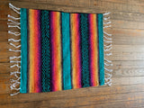 Handwoven Fiesta Pillow Cover; 18”x18”; Insert Included