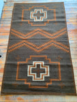 Handwoven Wool Rug In Southwest Design;Style VCD-29657