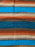 Southwest Inspired Saddle Blanket Rug; 32”x64”