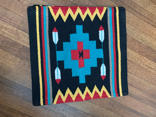 Southwest Style Throw Pillows; Insert Included; 18”x18”