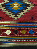 Zapotec Handwoven Wool Rug; 22”x44”; Z324-A7