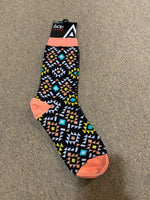 Pink Mesa Socks;(sz 9-11)  SK621