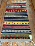 Zapotec Handwoven Wool Rug; 30”x60”; Z126-2