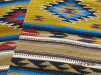 Zapotec Handwoven Wool Runner; 15"x80" ZP27-11