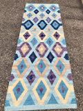 Handwoven Wool Rug in Southwestern, Native American style.  24780