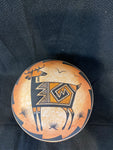 Authentic Navajo Pottery; WBP2-A1; 4”H x 5.5”W; Westly Bagaye