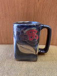 Ladybug Mara Mug in lead free stoneware pottery  12oz; 511H2