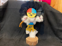 Navajo Sunface Kachina Doll; Approx. 9.5” Tall; KD8-6