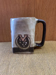 Owls Mara Mug 12oz handmade in lead free stoneware pottery; 511S8