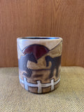 Horse Mara Mug in lead free stoneware pottery; 510V4