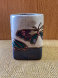 Butterfly Mara Mug in lead free stoneware pottery; 12oz; 511J8