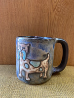Dog Mara Mug in lead free stoneware pottery. 510k9