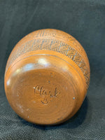 Authentic Navajo Etched Pottery; NEP7-B4; 6”H x 4.5”W; Maxine Platero