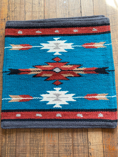 Wool Southwest Pillow Cover; 18” x 18”; WPC34-C