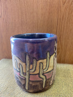 Coyote Mara Mug in lead free stoneware pottery; 16oz; 510B2