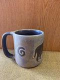 Buffalo Mara Mug in lead free stoneware pottery. 16oz; 510U7