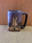 Teepee Mara Mug in lead free stoneware pottery  12oz; 511J4