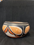 Authentic Kewa/Santo Domingo Pueblo Pottery; KSDP2-A9; 3.5”H x 6.5”W; Billy Veale