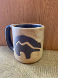 Bear Mara Mug in lead free stoneware pottery  16oz; 510Q7