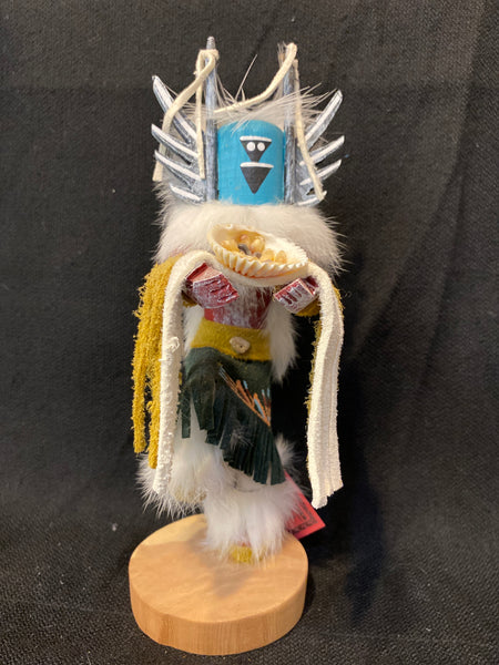 Navajo Crow Mother Kachina Doll; Approx. 8.5” Tall; KD9-2